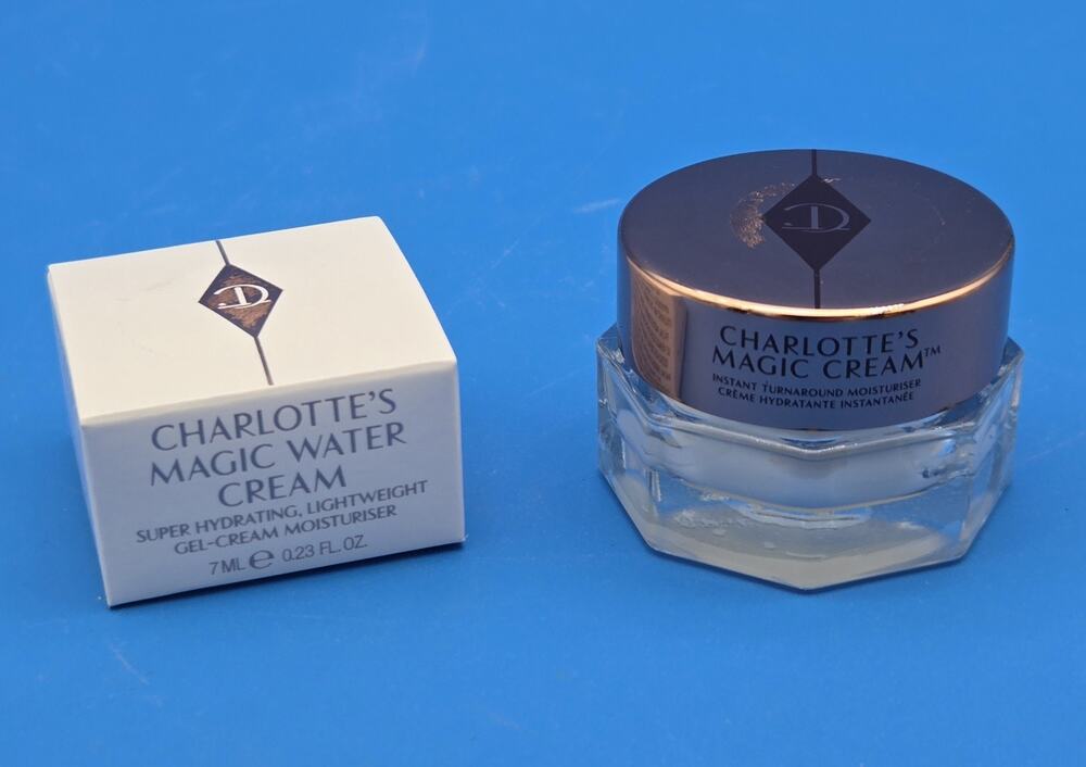 Charlotte Tilbury Magic Cream 15ml + Magic Water Cream 7ml Travel Size Lot